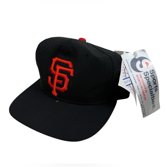 NWT Vntg San Francisco Giants Hat 7 1/4 Sports Specialties Plain Logo 90s New